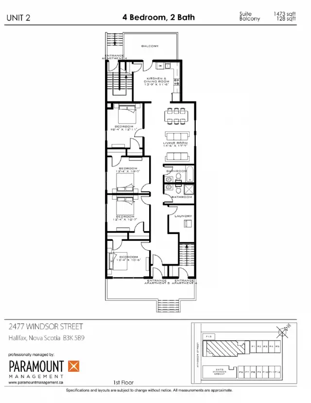 4 Bedroom 2 Bath Apartment West End Halifax September 2025 in Long Term Rentals in City of Halifax - Image 23