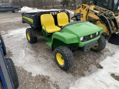 Gator TX series with Kawasaki 15.5hp engine, 2wd, 1000 lbs payload, automatic dump box, clean consig...