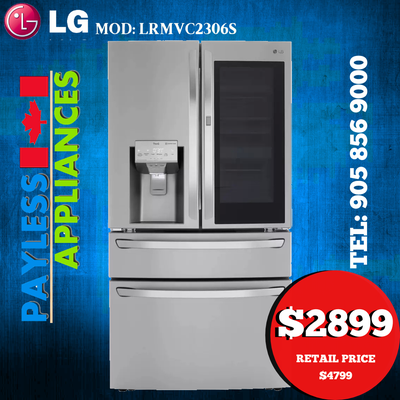 LG LRMVC2306S 36" Smart Wi-Fi Enabled Door in Door Refrigerator, View more
