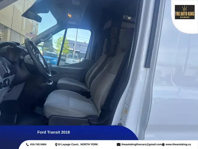 2018 Ford Transit ROOF RACK **** POWER OUTLET **** REAR SHELVES in Cars & Trucks in City of Toronto - Image 6