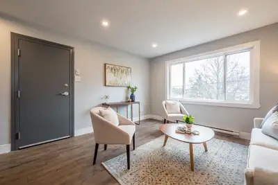 Spacious and well-maintained 2-bedroom apartment available on Spencer Avenue, conveniently located i...