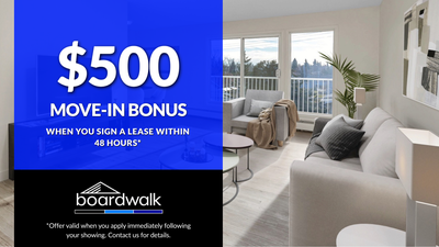 Enjoy a $500 move-in bonus when you sign a lease withing 48 hours! Internet included! Rent with conf...