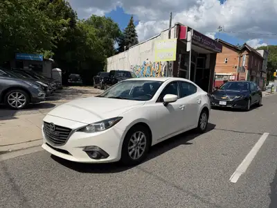 2015 MAZDA 3 SEDAN AUTO JUST ARRIVED, 4DR, 4CYL, AUTO, 2.0L, WHITE EXTERIOR, PWR STEERING, PWR BRAKE...