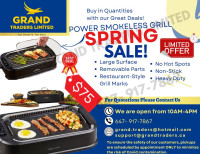 Power Smokeless Grill Spring SaleC$75  · In stock