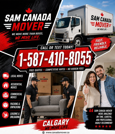 Looking to move long distance ? Check us out www.canadamover.ca or call 587-410-8055 ***************...