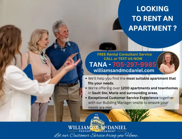 1 Bedroom in Sault Ste Marie - Starting at 1395 in Long Term Rentals in Sault Ste. Marie - Image 13