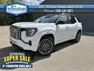 This GMC Terrain delivers a Turbocharged Gas I4 1.5L/-TBD- engine powering this Automatic transmissi...