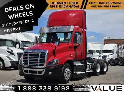 REDUCED PRICE 3.08 RATIO DD15 455 HP HOT UNIT - STOCK # 2605-406 - ODOMETER 864,348 KMS (537,081 MIL...