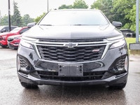 Experience the dynamic drive of the 2022 Chevrolet Equinox AWD RS in a striking black shade with adv... (image 1)