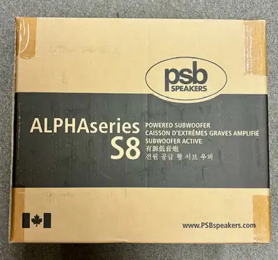 PSB Alpha S8 Powered Subwoofer, View more