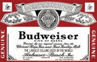 Items relating to Budweiser, Jack Daniels, Landshark, Redbull