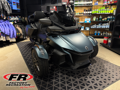 2026 Can-Am Spyder RT Limited – Mineral Blue Satin Bold, refined, and built for the open road. The M...