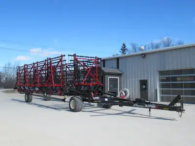 90 Ft. Mid Harrow, Full Carbide Tines, Hydraulic Secure Lock Latching System, In Cab Dynamic Ground...