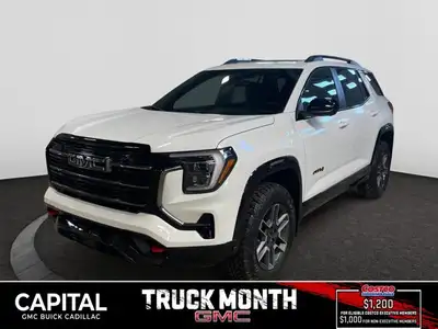 Welcome to Capital GMC! This 2026 GMC Terrain in Summit White is equipped with AWD and Turbocharged...