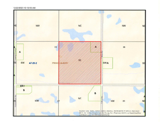 **SOLD** 150 Acres of Farmland in Land for Sale in Prince Albert