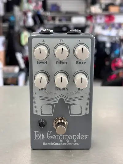EarthQuaker Devices Bit Commander Guitar Synthesizer Pedal • Sub: Two octaves down level • Down 1: O...
