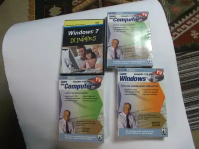 4 COMPUTER OPERATING SYSTEM CD BOXES NEW, View more