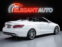 2017 Mercedes Benz E-400 Cabriolet AMG Sport White Exterior on Dark Brown Interior comes with Naviga... (image 6)