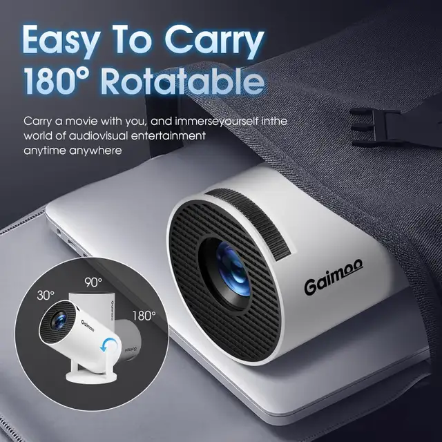 Mini Projector 2025 Upgraded 1080P Native 4K in General Electronics in Markham / York Region - Image 7