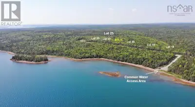 This beautiful Atlantic waterfront access property (Lot 20) can be found in the well designed new de...