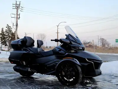 No money down.Credit approved in minutes* OACJust...CLICK HERE 2024 Can-Am Spyder RT Limited Dark Wh...