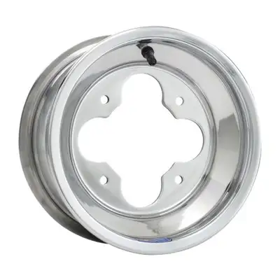Made from 5052 Polished Features rolled lip design allowing lighter material without compromising st...