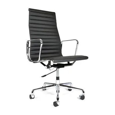 Eames Style Genuine Leather Office Chair HighLow Back, View more