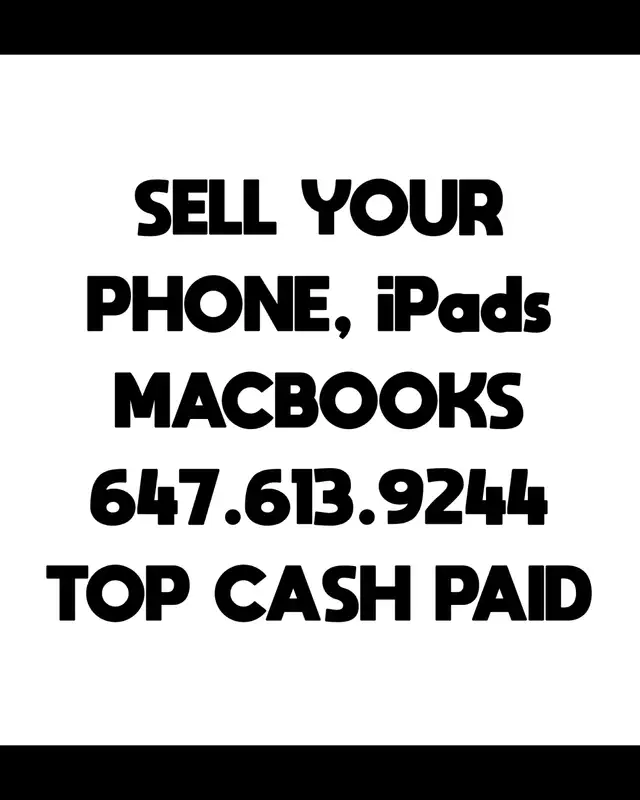 Buying all Macbook for Cash Macbook Air M4 Macbook Pro M4 Chip in Laptops in City of Toronto - Image 2