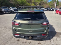 Experience confident adventure with the 2021 Jeep Compass North in striking blue, designed for those... (image 3)