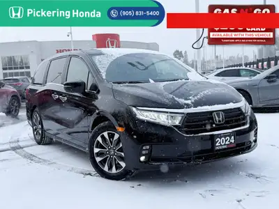 Certified. EX-L|Leather|Sunroof|CarPlay 2024 Honda Odyssey EX-L EX-L|Leather|Sunroof|CarPlay Crystal...