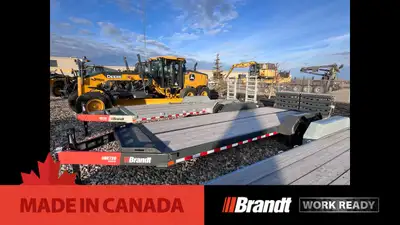 Brandt Work Ready™ Utility Trailers are built tough and engineered to last. Our high-strength tubula...