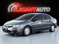 2010 Honda Civic LX Gray Exterior on Black Interior comes with Cruise Control and much more. If you... (image 2)