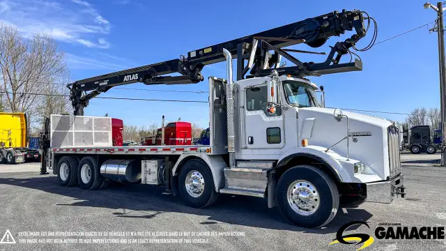 2012 KENWORTH T800 BOOM TRUCK DRYWALL TRUCK CRANE TRUCK / BOOM T in Heavy Trucks in Edmonton - Image 5