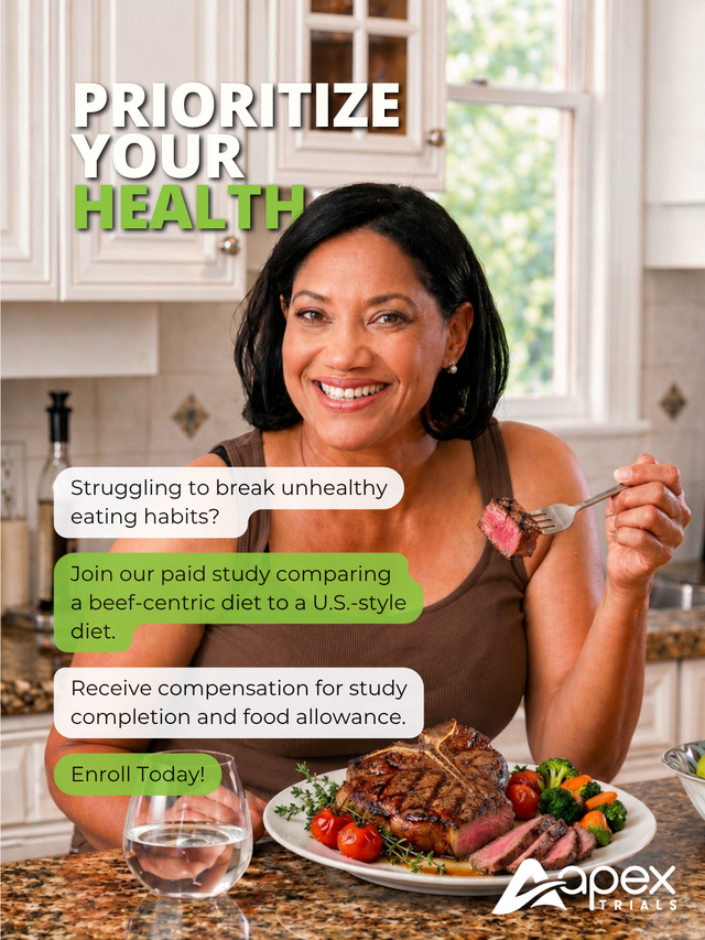 Volunteer Now - Diet Comparator Study!485451239260825600