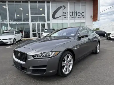 Turn every drive into an experience with this 2018 Jaguar XE 25t Premium, a luxury sport sedan that...