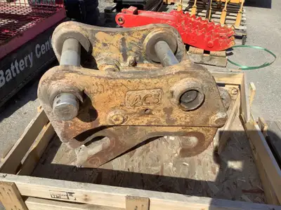 Welcome to Kent Farm Supplies Limited! ACS HYDRAULIC COUPLER FOR AN EXCAVATOR New/Used : Used .