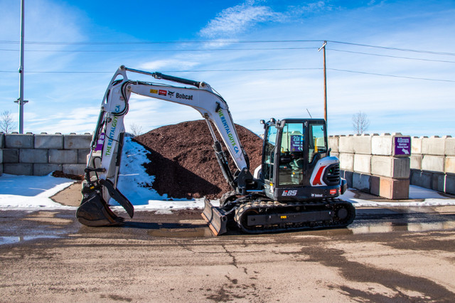 Bobcat E85 Excavator For Sale Very Low Hours in Heavy Equipment in Calgary - Image 3
