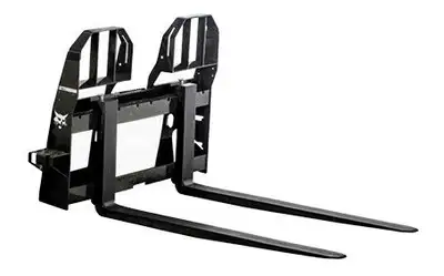 HLA HD SKID STEER 4K PALLET FORKS Brand new 48” forks! Walk through design Rated for 4200lbs .Call D...