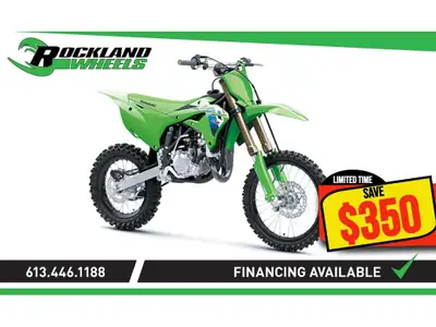 2026 Kawasaki KX112 Step up to full size motocross performance with the capable KX112 supermini. Pow...