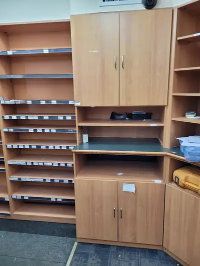 Shelving Units and Cabinets Free to a Good Home, View more