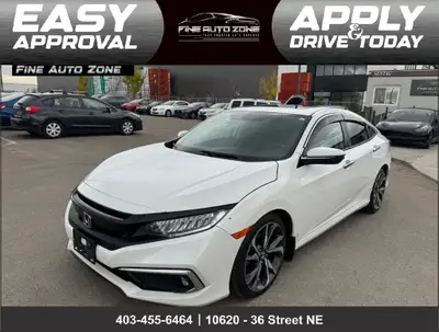 2020 Honda Civic Sedan Touring | 198,445 KM Sedan | 1.5L Turbo I4 | FWD Leather Seats, Heated Seats,...