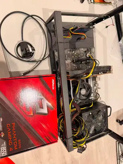 Open Frame Gaming PC - Ryzen 3 + Radeon RX 5700, View more