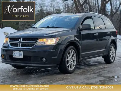 2011 Dodge Journey R/T 158,828KM 3.6L 6 Cylinder AWD Leather seats, 8.4 Touch Screen Display, AM/FM...