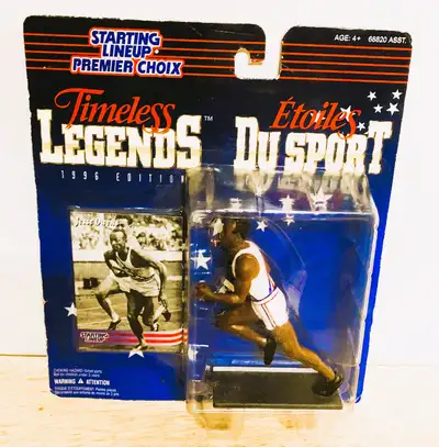 1996 Jesse Owens Collectors Timeless Legends Action Figure, View more