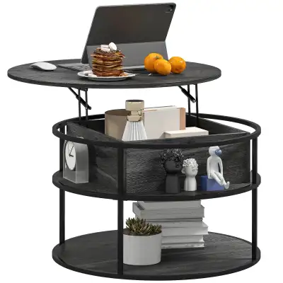 BRAND NEW - HOMCOM Lift Top Coffee Table with Storage... LOT# 2, View more