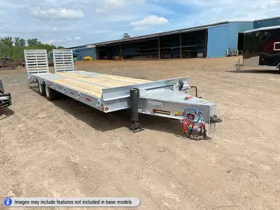 20 and 30 Ton Miska Galvanized Tag-along Air Brake Float Trailers Built right here at our factory in...