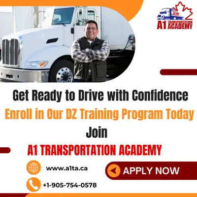 AZ Truck Driver Training in Brampton – Start This Week! Looking to start a stable, high-demand caree...