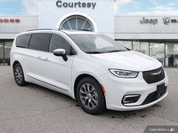 This 2023 Chrysler Pacifica Hybrid Pinnacle boasts a luxurious Black w/Black & Caramel leather inter... (image 6)