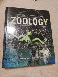 Cleveland P. Hickman Jr. Integrated Principles of Zoology 16th