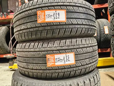 Pair of Good Used P215/55R18 Goodyear Assurance Finesse Size: P215/55R18 Brand: Goodyear Assurance F...